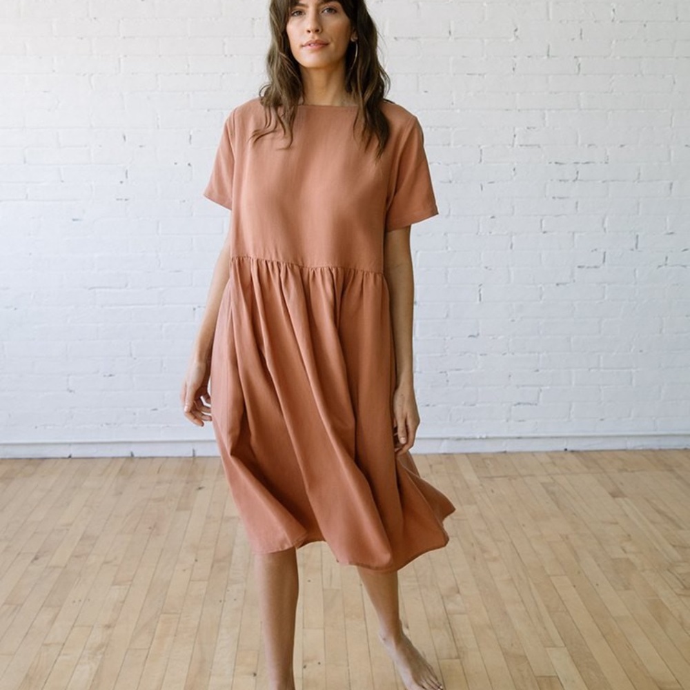Tradlands Nico Dress in Cameo S